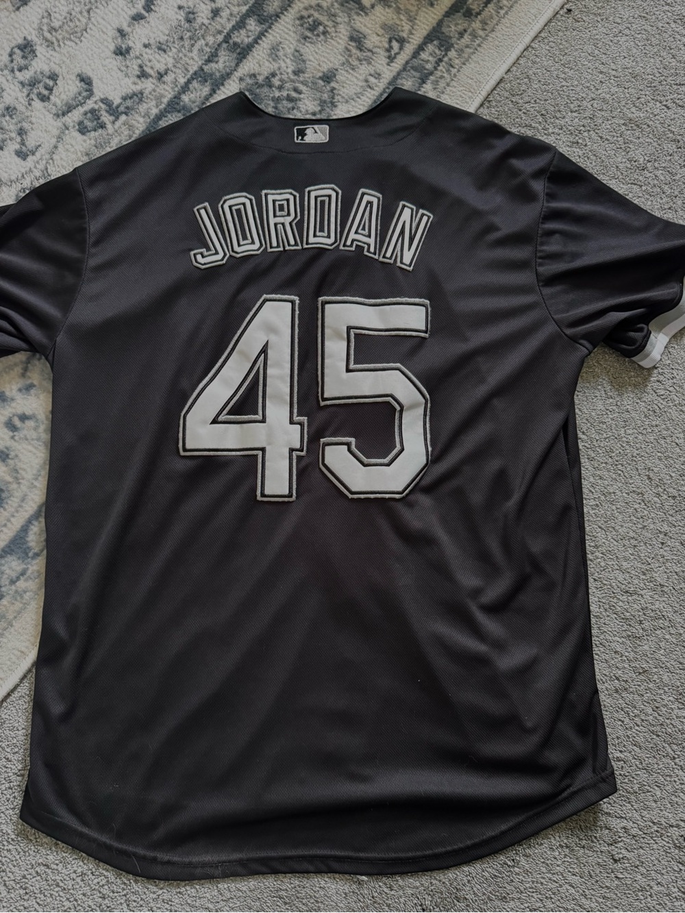 Michael Jordan #45 Chicago White Sox baseball jersey by Majestic Large
